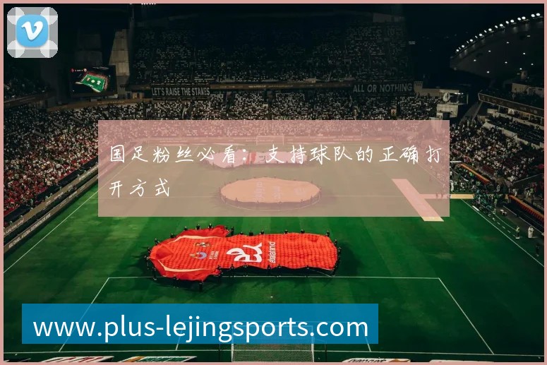 国足粉丝必看:支持球队的正确打开方式